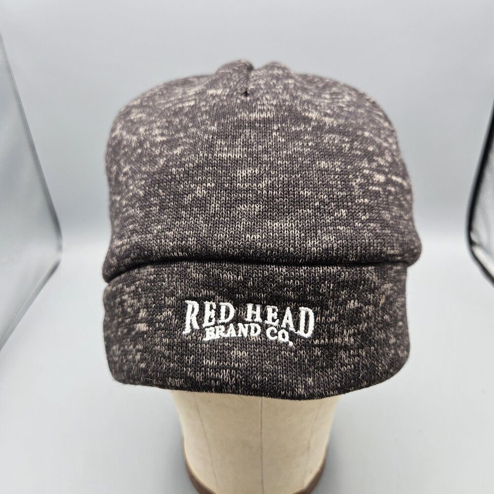 Black And Grey Winter Hat - Red Head Brand Co. - Size M -  Beanie